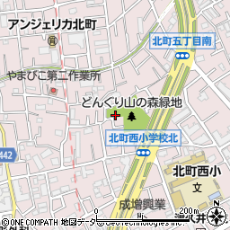 東京都練馬区北町7丁目周辺の地図