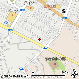 ハッピーボックス秋山駅前２周辺の地図