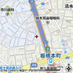 東京都板橋区宮本町2周辺の地図