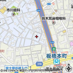 東京都板橋区宮本町4周辺の地図