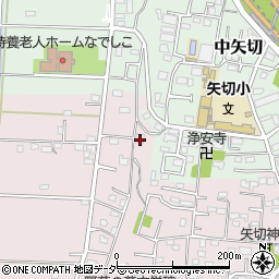 千葉県松戸市下矢切389周辺の地図