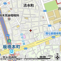 東京都板橋区清水町30周辺の地図