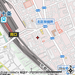 巻き串と燻製のお店 六源 東十条店周辺の地図