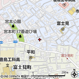 東京都板橋区宮本町35周辺の地図