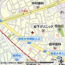 東京都北区上十条4丁目8周辺の地図