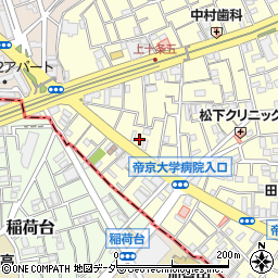東京都北区上十条4丁目13周辺の地図