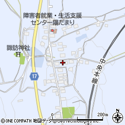 山梨県韮崎市穴山町6718周辺の地図