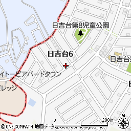千葉県富里市日吉台6丁目24-20周辺の地図