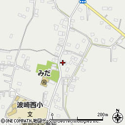 茨城県神栖市波崎（仲舎利）周辺の地図