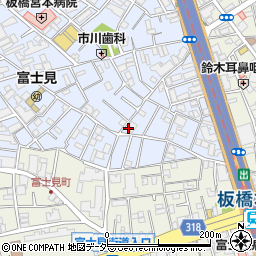 東京都板橋区宮本町9-5周辺の地図