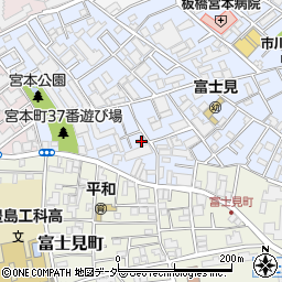 東京都板橋区宮本町35-8周辺の地図