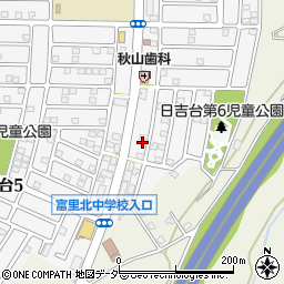 カーサ日吉台周辺の地図