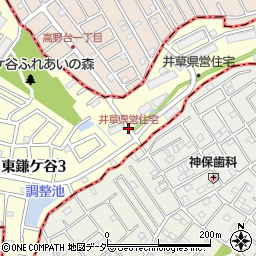 井草県営住宅周辺の地図