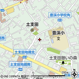東京都練馬区土支田2丁目23-8周辺の地図