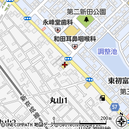 ビッグ・エー鎌ヶ谷丸山店周辺の地図