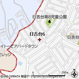 千葉県富里市日吉台6丁目24-19周辺の地図