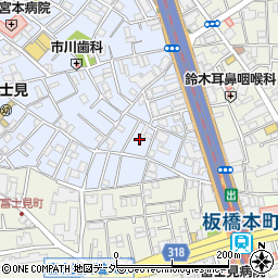 東京都板橋区宮本町10周辺の地図