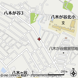 千葉県船橋市八木が谷周辺の地図