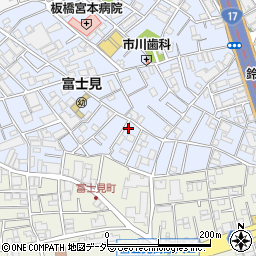 東京都板橋区宮本町26-7周辺の地図