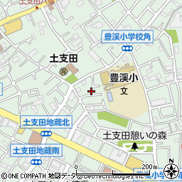 東京都練馬区土支田2丁目23周辺の地図