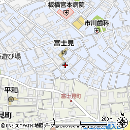 ｂｏｎｈｅｕｒ　板橋本町周辺の地図