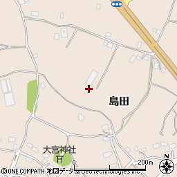 千葉県八千代市島田1112周辺の地図