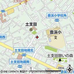 東京都練馬区土支田2丁目23-9周辺の地図