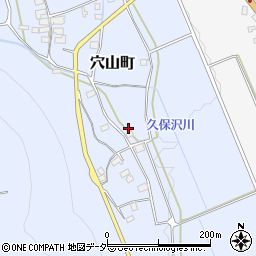山梨県韮崎市穴山町1153周辺の地図