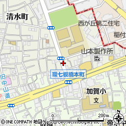 東京都板橋区清水町7周辺の地図