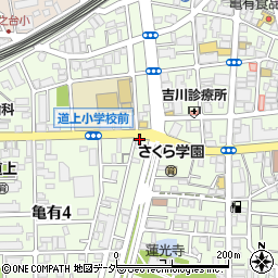 笹互　亀有店周辺の地図