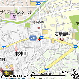 宮田屋菓子店周辺の地図