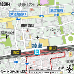 東京都足立区綾瀬3丁目5-15周辺の地図