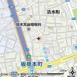 東京都板橋区清水町39周辺の地図