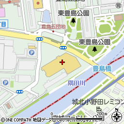 ビバホーム豊島５丁目店周辺の地図