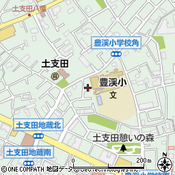東京都練馬区土支田2丁目23-13周辺の地図