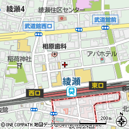 東京都足立区綾瀬3丁目5周辺の地図