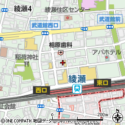 東京都足立区綾瀬3丁目5-18周辺の地図