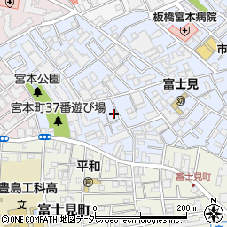 東京都板橋区宮本町35-6周辺の地図