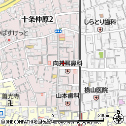 東京都北区十条仲原1丁目27-3周辺の地図