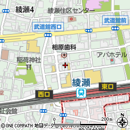 サイゼリヤ 綾瀬駅前店周辺の地図