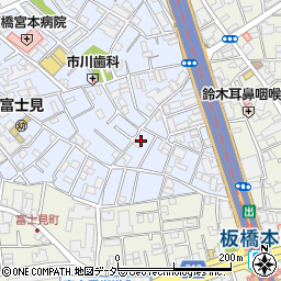 東京都板橋区宮本町9-8周辺の地図