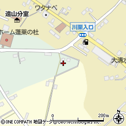 千葉県成田市川栗838周辺の地図