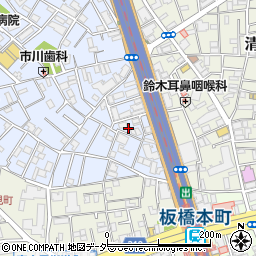 東京都板橋区宮本町3周辺の地図