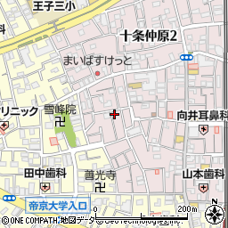 東京都北区十条仲原1丁目15-5周辺の地図