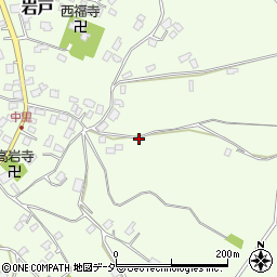 千葉県印西市岩戸周辺の地図