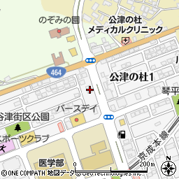 山万マイホームセンター成田店周辺の地図