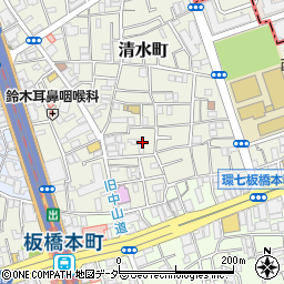 東京都板橋区清水町26周辺の地図