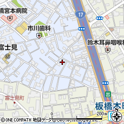 東京都板橋区宮本町9-9周辺の地図