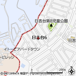 千葉県富里市日吉台6丁目24-16周辺の地図