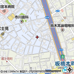 東京都板橋区宮本町9-11周辺の地図